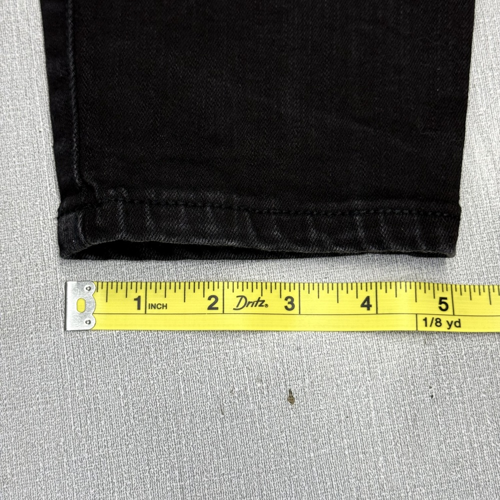 Maurices Mid Rise Skinny Jeans Black Stretch Size L - Picture 9 of 9